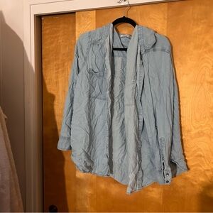 Calvin Klein Jeans Light Blue Button Down Shirt
